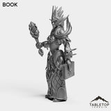 Tabletop Terrain Miniature Darkness Priest Female