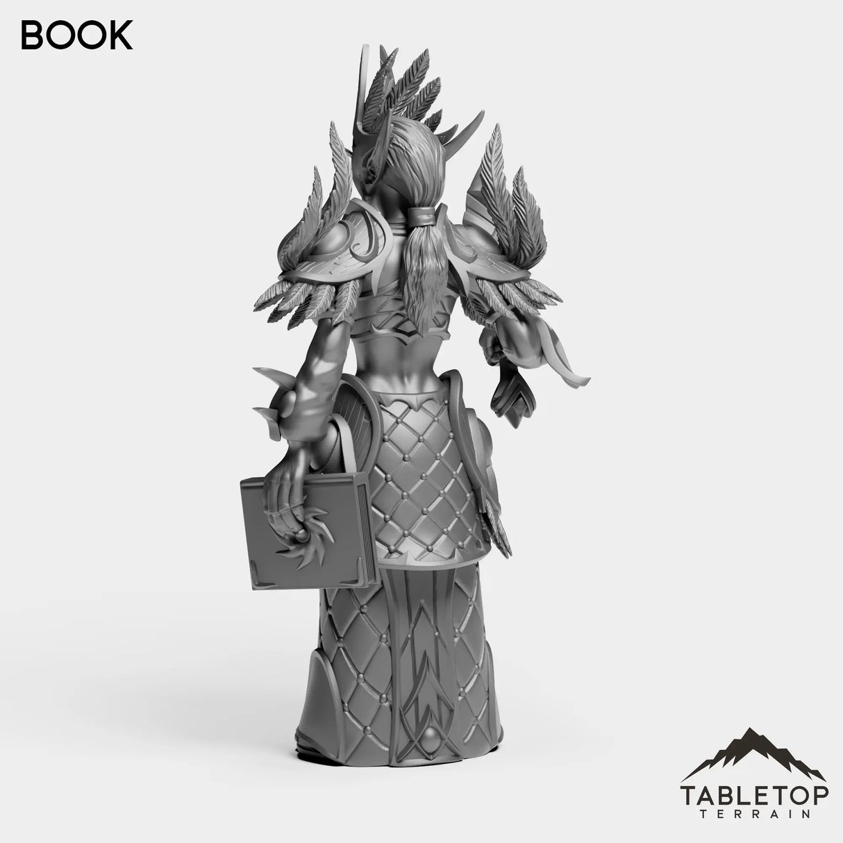 Tabletop Terrain Miniature Darkness Priest Female