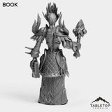 Tabletop Terrain Miniature Darkness Priest Female
