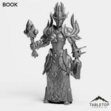 Tabletop Terrain Miniature Darkness Priest Female