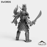 Tabletop Terrain Miniature Darkness Warrior