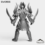 Tabletop Terrain Miniature Darkness Warrior