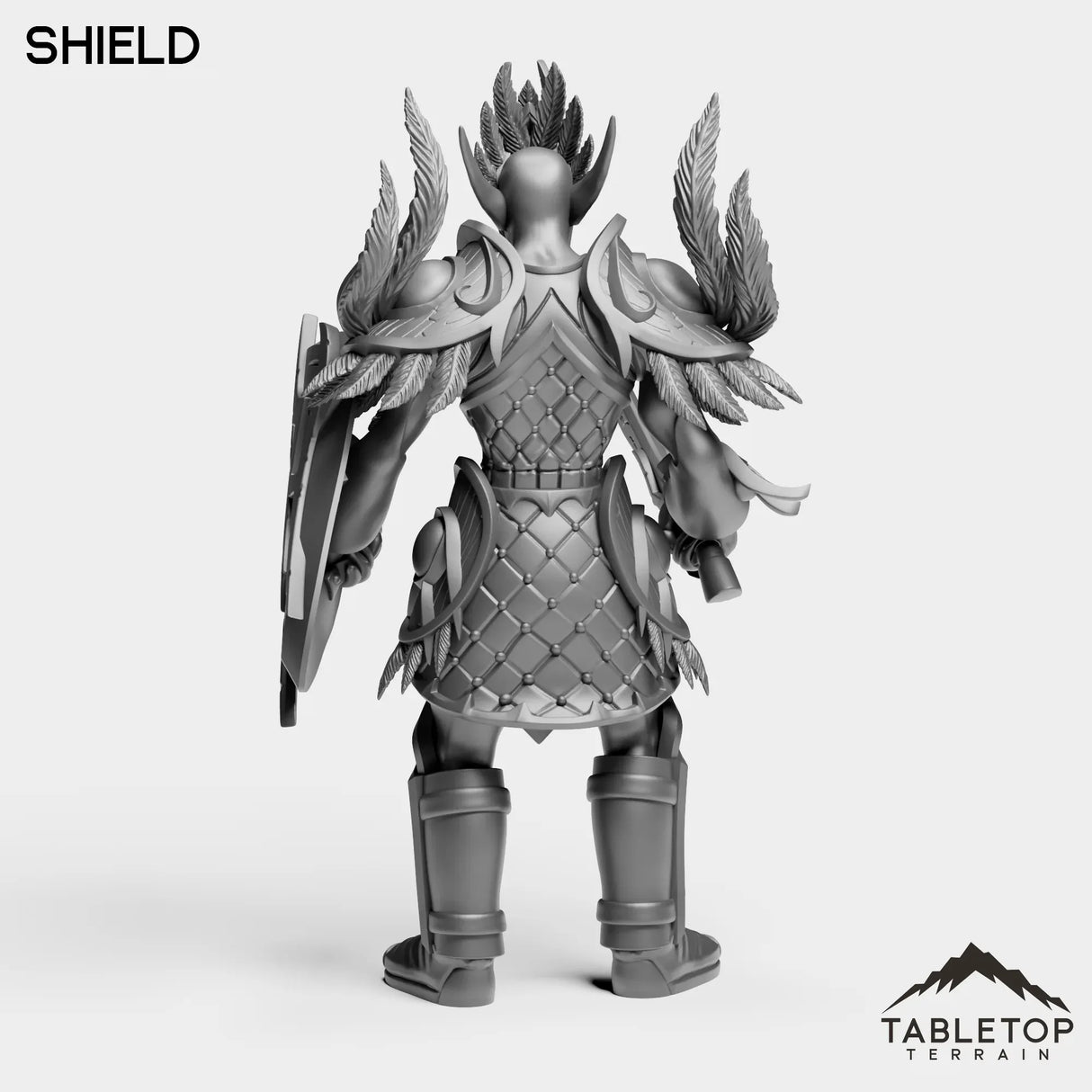 Tabletop Terrain Miniature Darkness Warrior