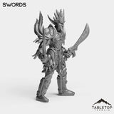 Tabletop Terrain Miniature Darkness Warrior