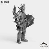 Tabletop Terrain Miniature Darkness Warrior