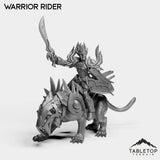 Tabletop Terrain Miniature Darkness Warrior Rider