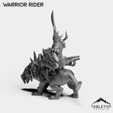 Tabletop Terrain Miniature Darkness Warrior Rider