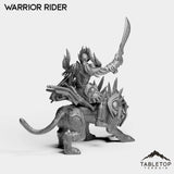 Tabletop Terrain Miniature Darkness Warrior Rider