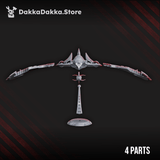 Tabletop Terrain Miniature Darkvoid Bomber