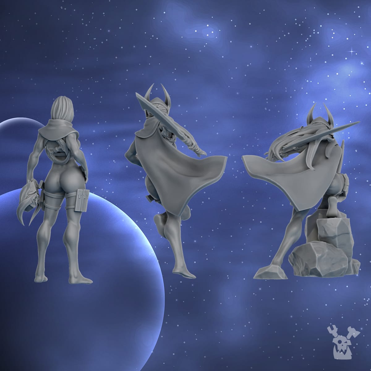 Tabletop Terrain Miniature Daughters of Silence