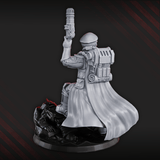 Tabletop Terrain Miniature Dawnguard Commissar