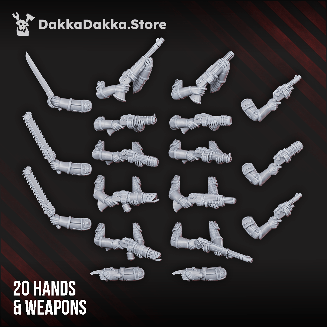 Tabletop Terrain Miniature Dawnguard Infantry Squad (+ modular update)