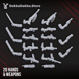 Tabletop Terrain Miniature Dawnguard Infantry Squad (+ modular update)