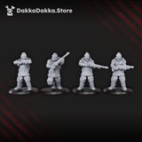 Tabletop Terrain Miniature Dawnguard Infantry Squad (+ modular update)