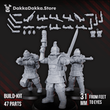 Tabletop Terrain Miniature Dawnguard Infantry Squad (+ modular update)