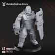 Tabletop Terrain Miniature Dawnguard Ogre