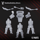 Tabletop Terrain Miniature Dawnguard Ogres x3