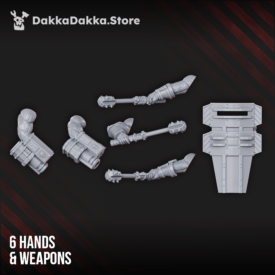 Tabletop Terrain Miniature Dawnguard Ogres x3