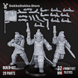 Tabletop Terrain Miniature DawnGuard Veteran Squad