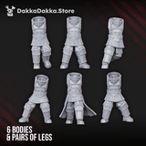 Tabletop Terrain Miniature DawnGuard Veteran Squad