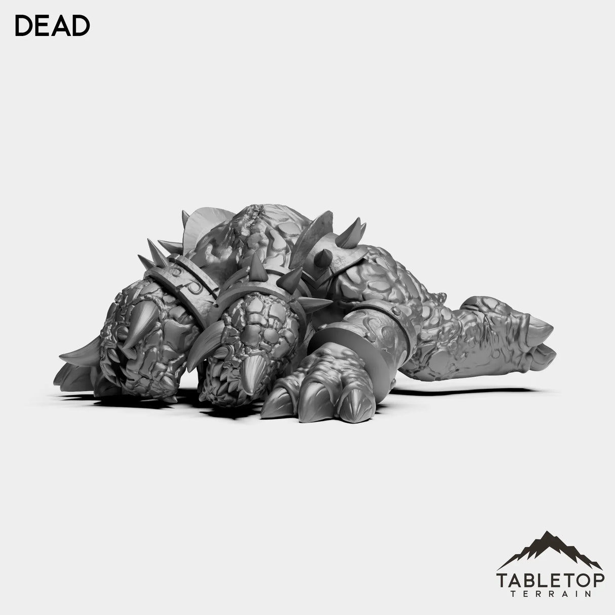 Tabletop Terrain Miniature Dead Magma Dog