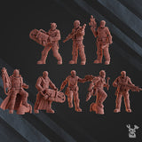 Tabletop Terrain Miniature Dead Welding Hive Gang (build-kit)