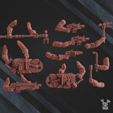 Tabletop Terrain Miniature Dead Welding Hive Gang (build-kit)