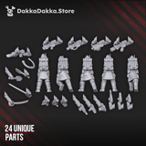 Tabletop Terrain Miniature Death Corps Specops (build kit)