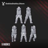 Tabletop Terrain Miniature Death Corps Specops (build kit)