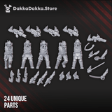 Tabletop Terrain Miniature Death Corps Specops (build kit)