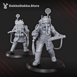 Tabletop Terrain Miniature Death Corps Specops Squad (x5)