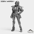 Tabletop Terrain Miniature Debra Warren 1 Debra Warren - Bomber Girls