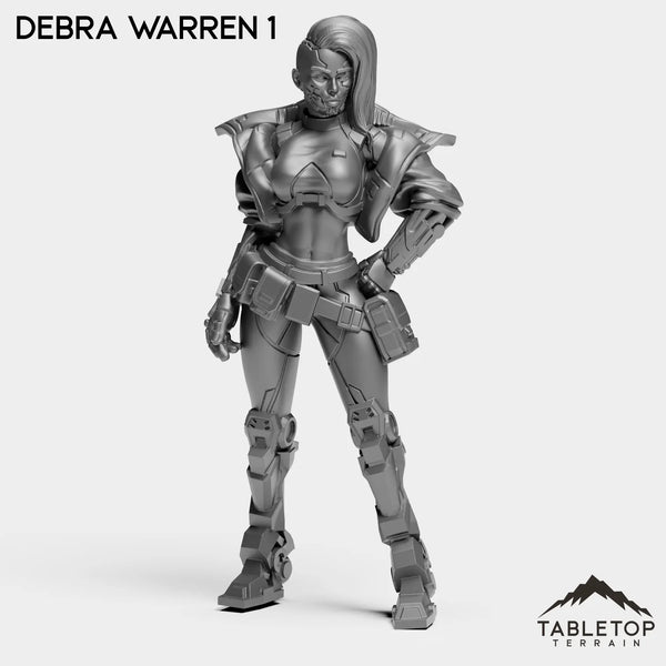 Tabletop Terrain Miniature Debra Warren 1 Debra Warren - Bomber Girls