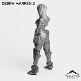 Tabletop Terrain Miniature Debra Warren - Bomber Girls