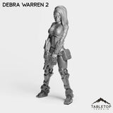 Tabletop Terrain Miniature Debra Warren - Bomber Girls