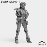 Tabletop Terrain Miniature Debra Warren - Bomber Girls