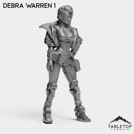 Tabletop Terrain Miniature Debra Warren - Bomber Girls