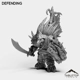 Tabletop Terrain Miniature Defending Quilboar Warfrenzy