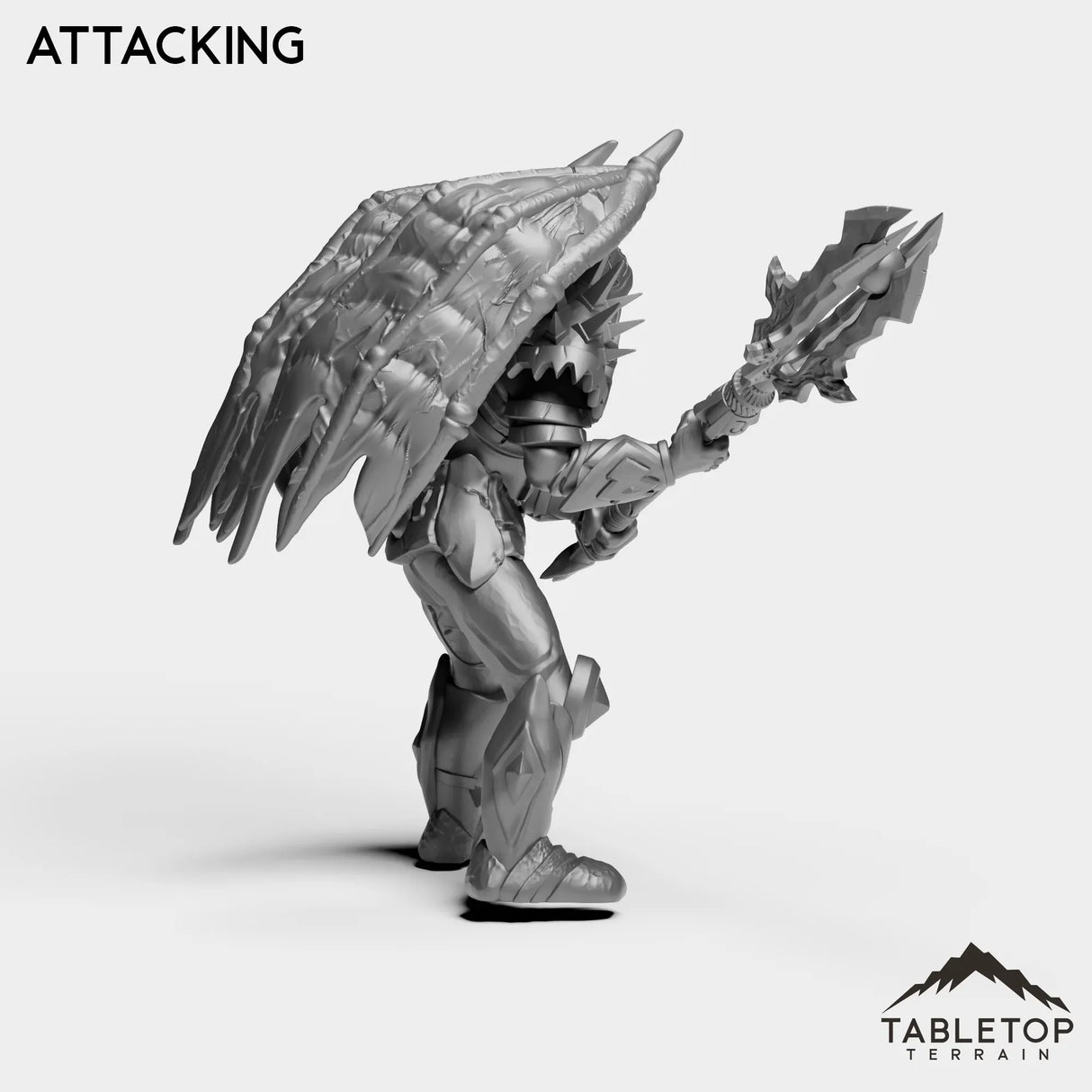 Tabletop Terrain Miniature Demon Dark Knight