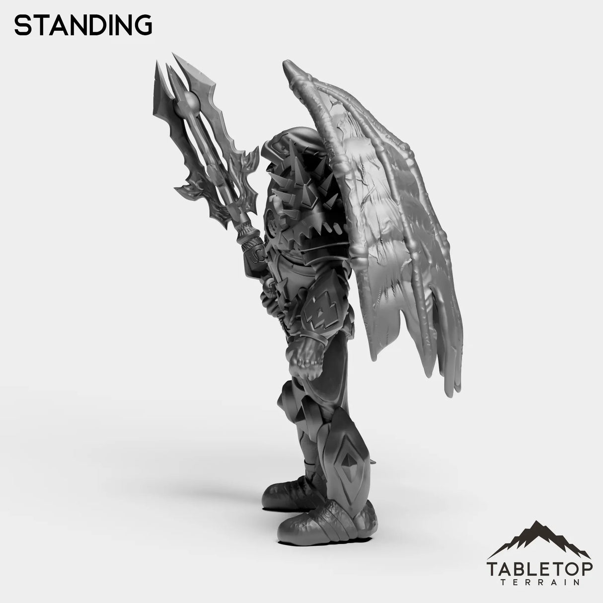 Tabletop Terrain Miniature Demon Dark Knight