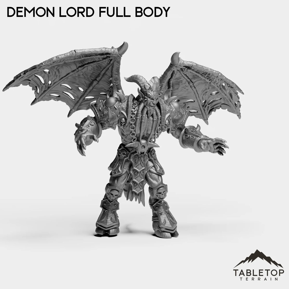 Tabletop Terrain Miniature Demon Lord