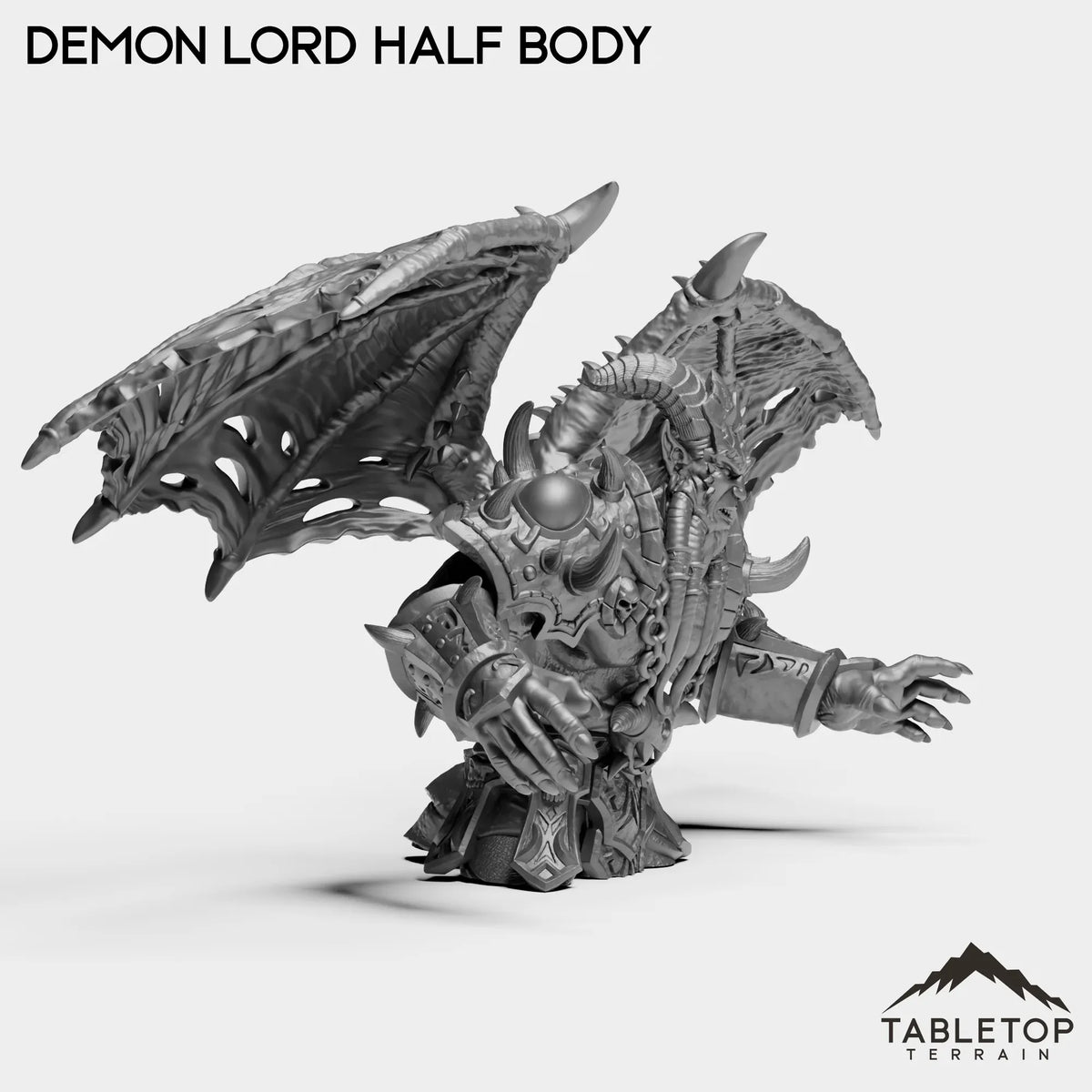 Tabletop Terrain Miniature Demon Lord