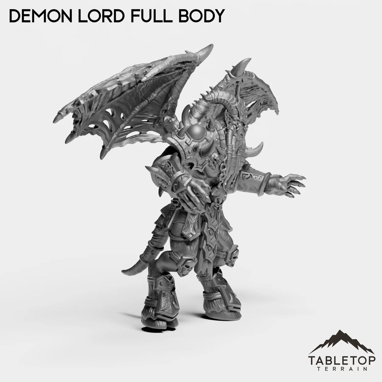 Tabletop Terrain Miniature Demon Lord