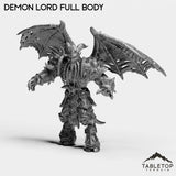 Tabletop Terrain Miniature Demon Lord full body Demon Lord