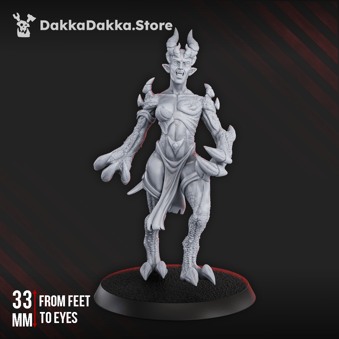 Tabletop Terrain Miniature Demon of Lust x1