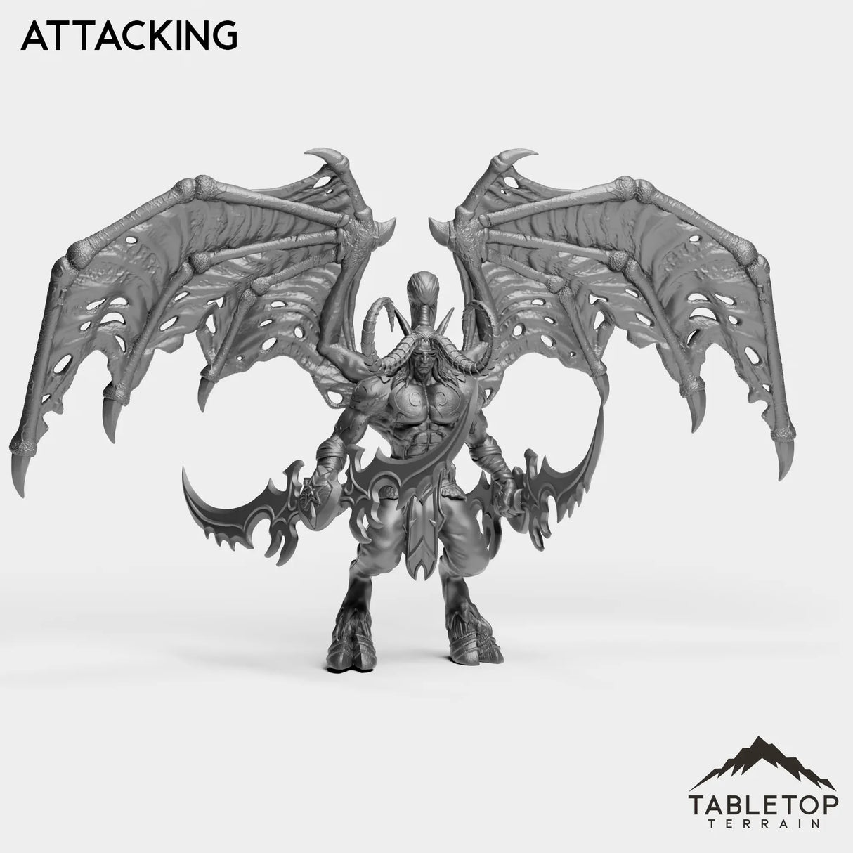 Tabletop Terrain Miniature Demon Shadow Hunter