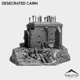 Tabletop Terrain Miniature Desecrated Cairn