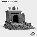 Tabletop Terrain Miniature Desecrated Cairn