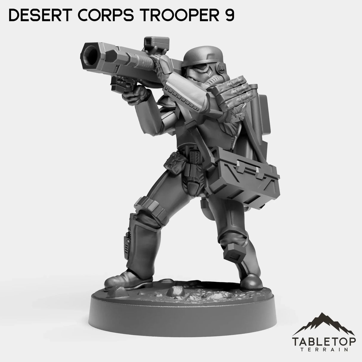 Tabletop Terrain Miniature Desert Corps Troopers