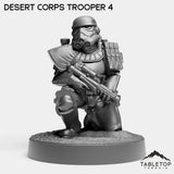 Tabletop Terrain Miniature Desert Corps Troopers